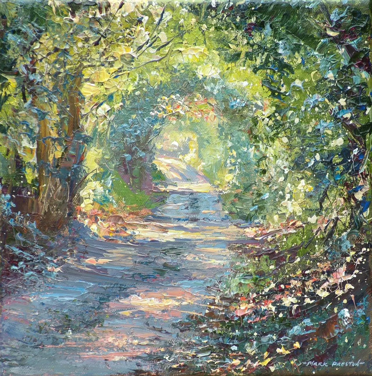Mark Preston - sunlit lane